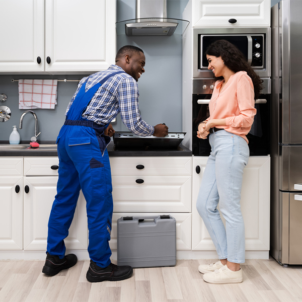 can you provide an estimate for cooktop repair before beginning any work in Granby